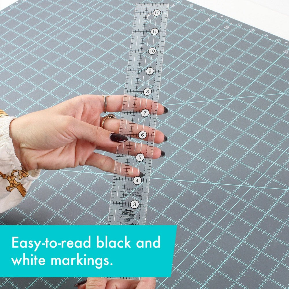 Creative Grids Quilt Ruler 1-1/2in x 12-1/2in Rectangle CGR15125
