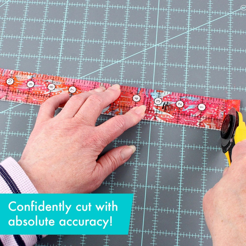Creative Grids Quilt Ruler 1-1/2in x 12-1/2in Rectangle CGR15125
