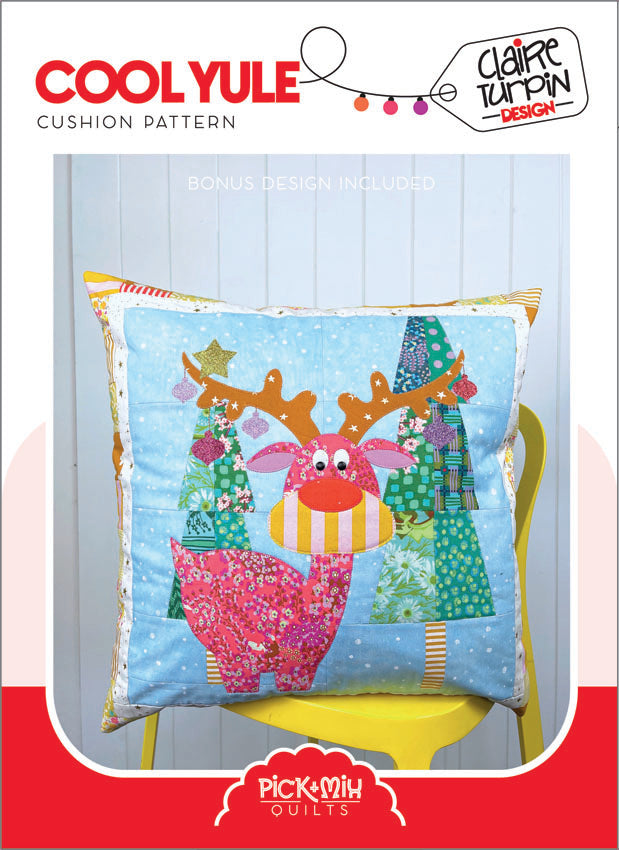 Claire Turpin Cushion Pattern: Cool Yule