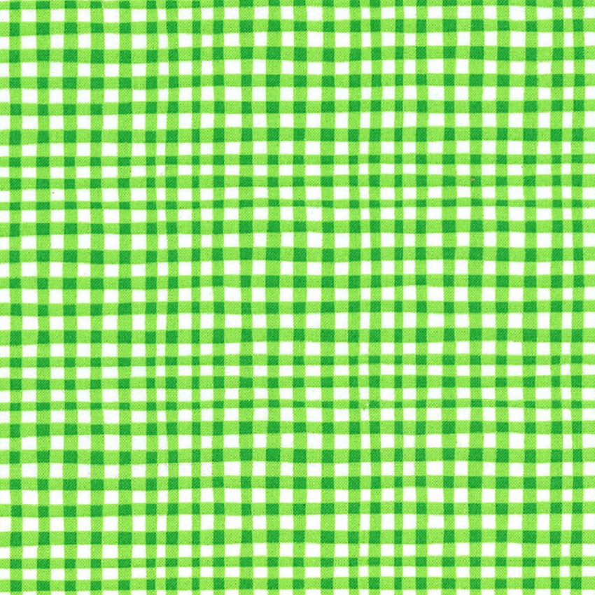 Gingham Play in Fern Michael Miller Fabrics CX7161FERN