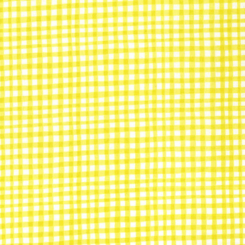 Gingham Play in Lemon Michael Miller Fabrics CX7161LEMON