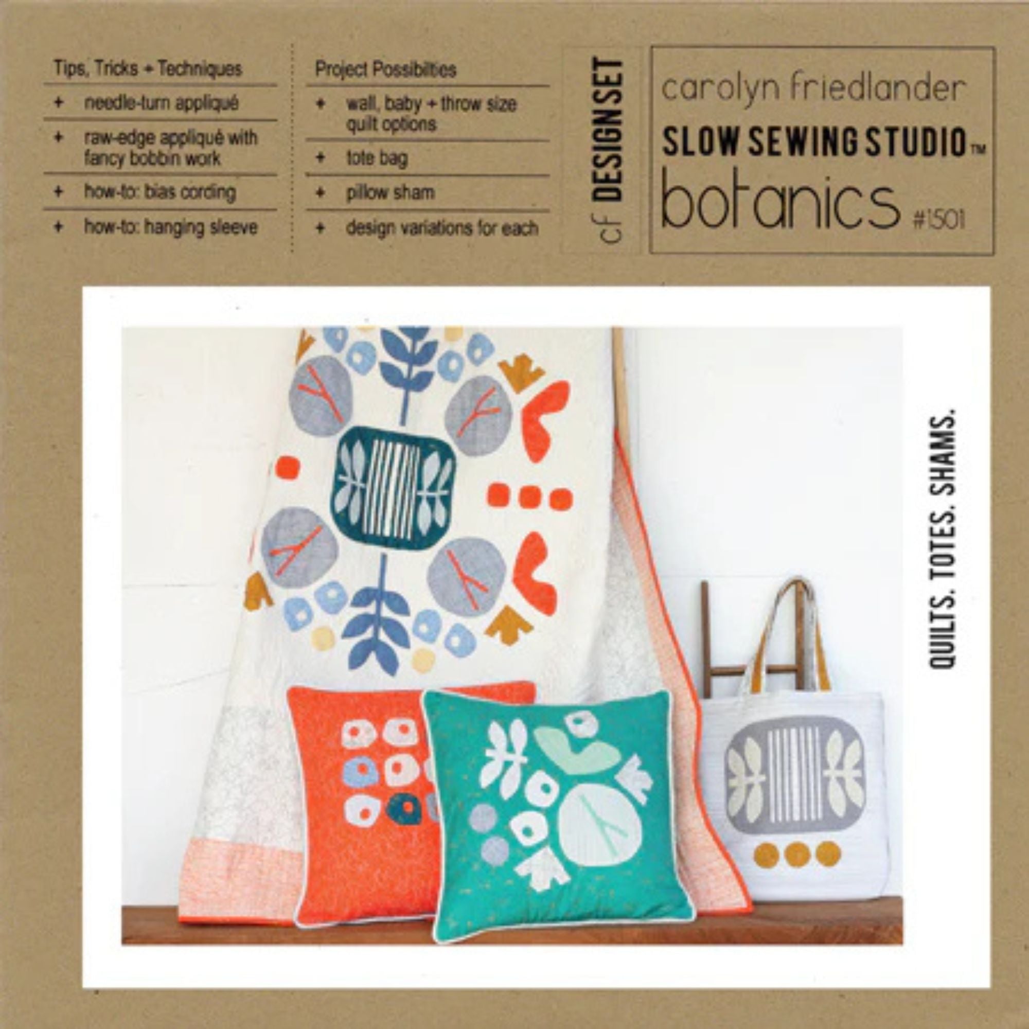Carolyn Friedlander: Botanics Quilt Pattern