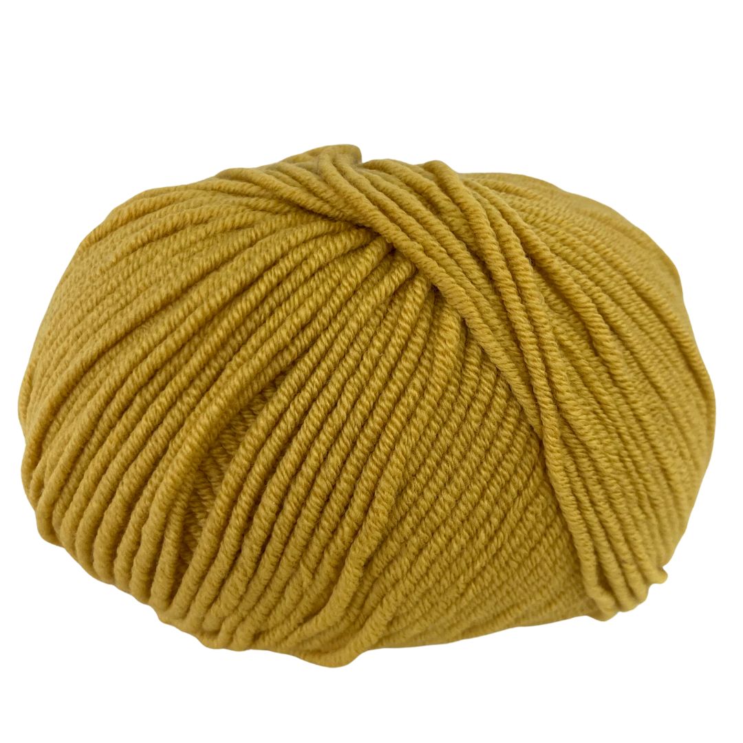 Cleckheaton SuperFine Merino Yarn 8 Ply 56 Mustard