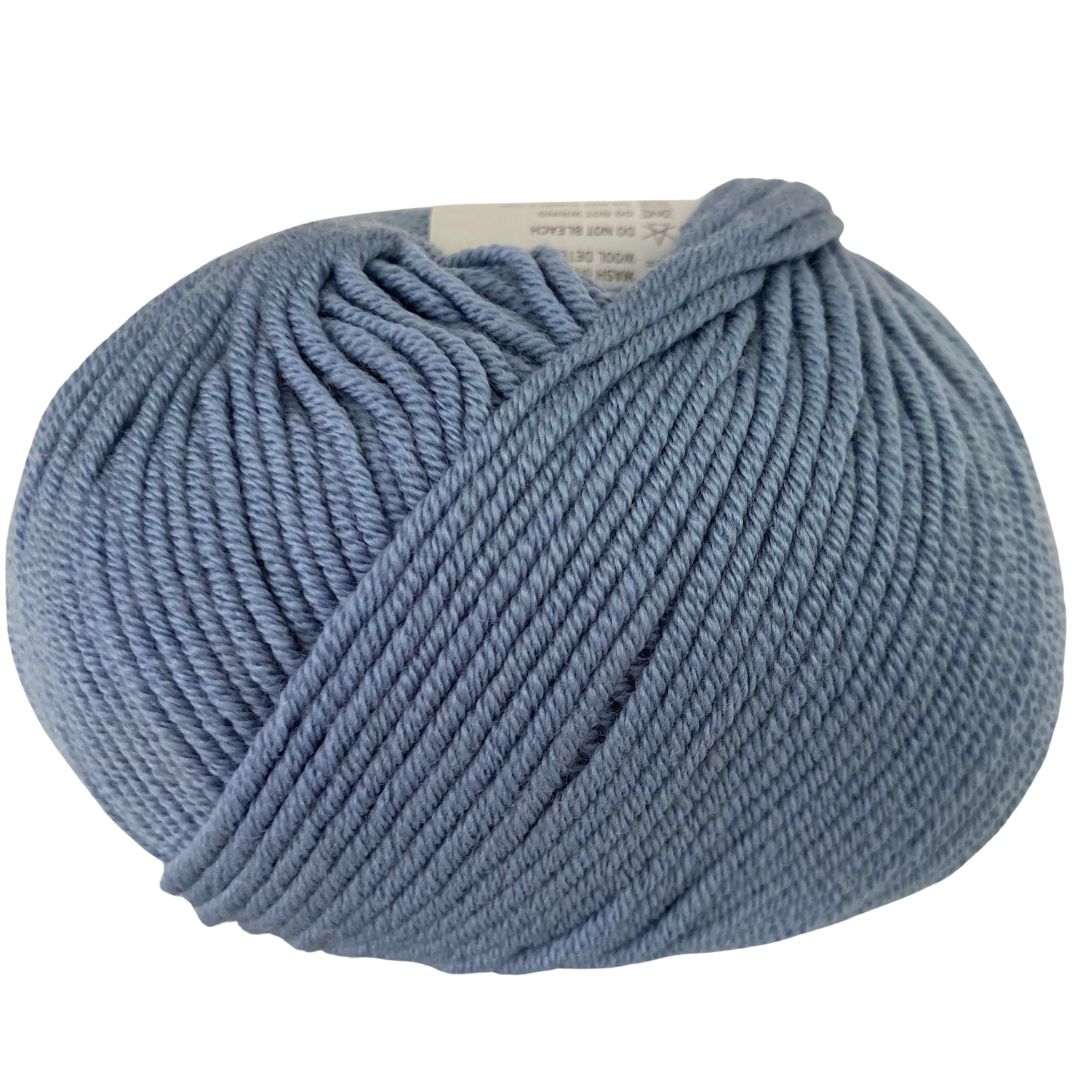 Cleckheaton SuperFine Merino Yarn 8 Ply 77 Pigeon Blue