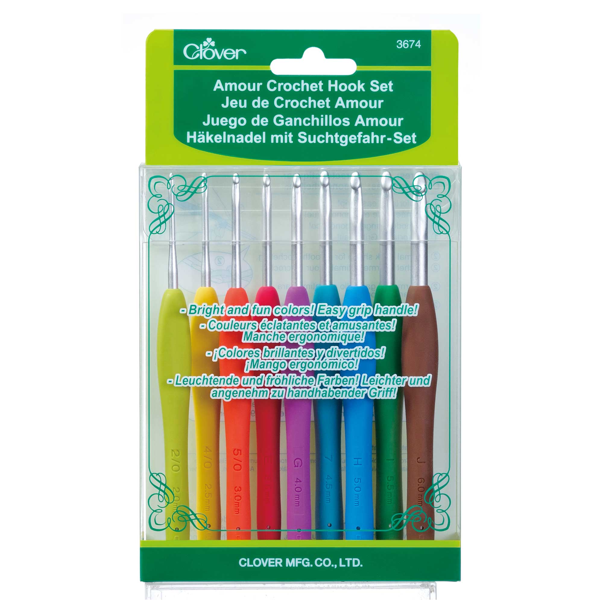 Clover Amour Crochet Hook Set 3674