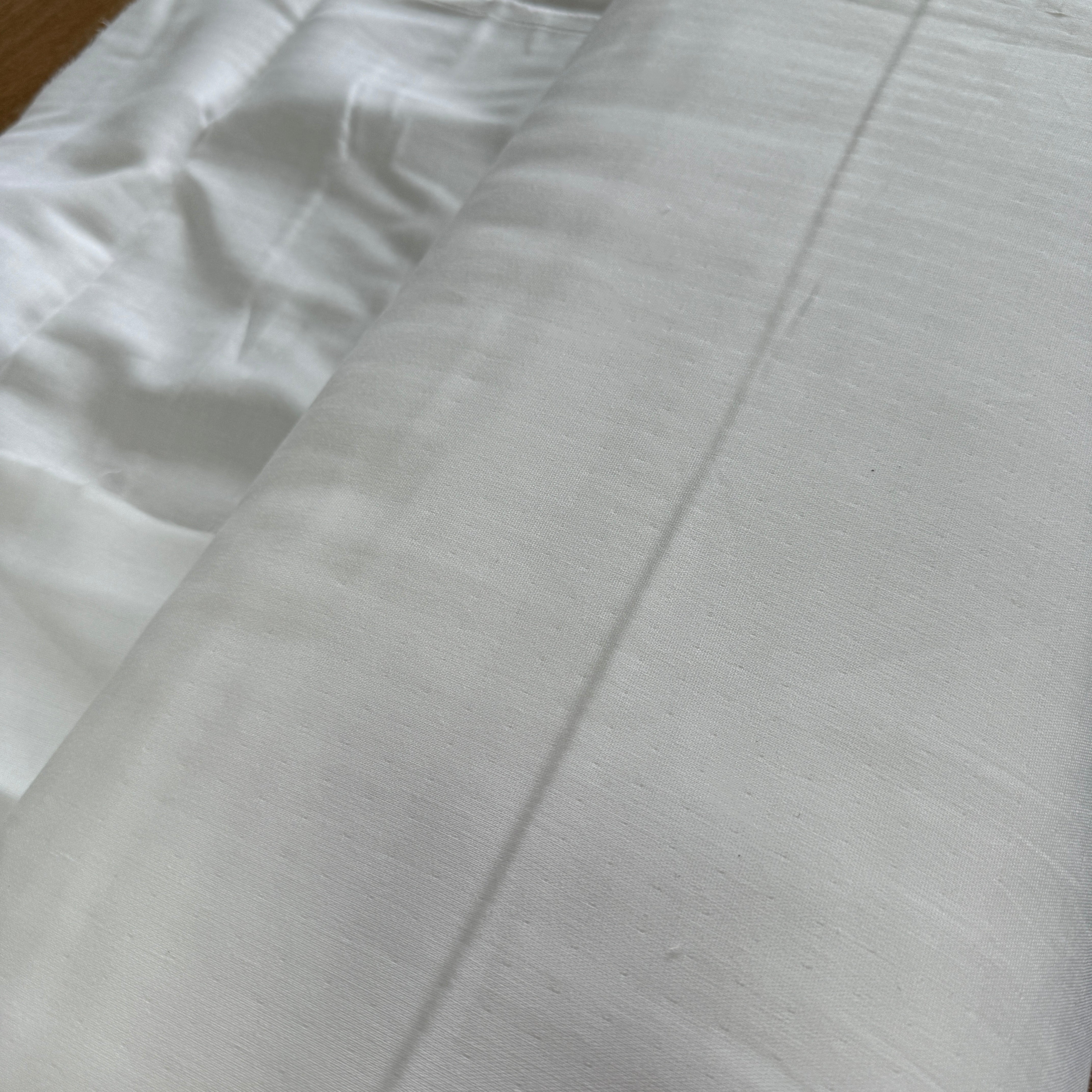 Cottonvill Powder Double Gauze Organic Cotton Fabric Ivory