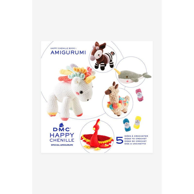 DMC Happy Chenille Amigurumi Book 1 Improbable Animals