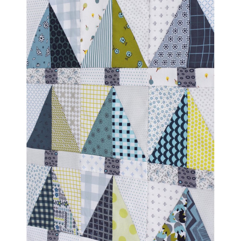 Jen Kingwell Designs: Post Card Project Half Rectangle Triangles