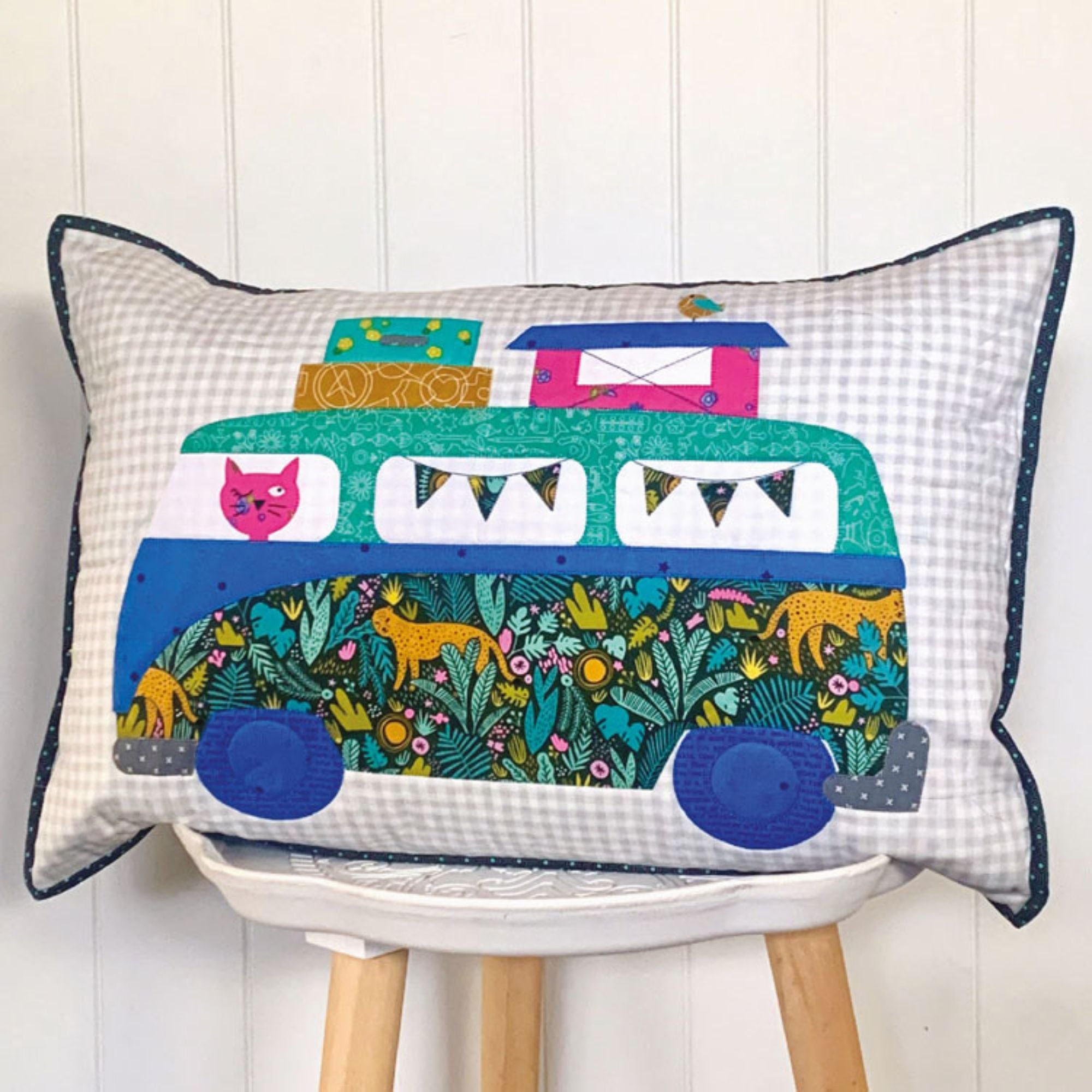 Delilah's Day Out - Cushion Kit - Claire Turpin Designs