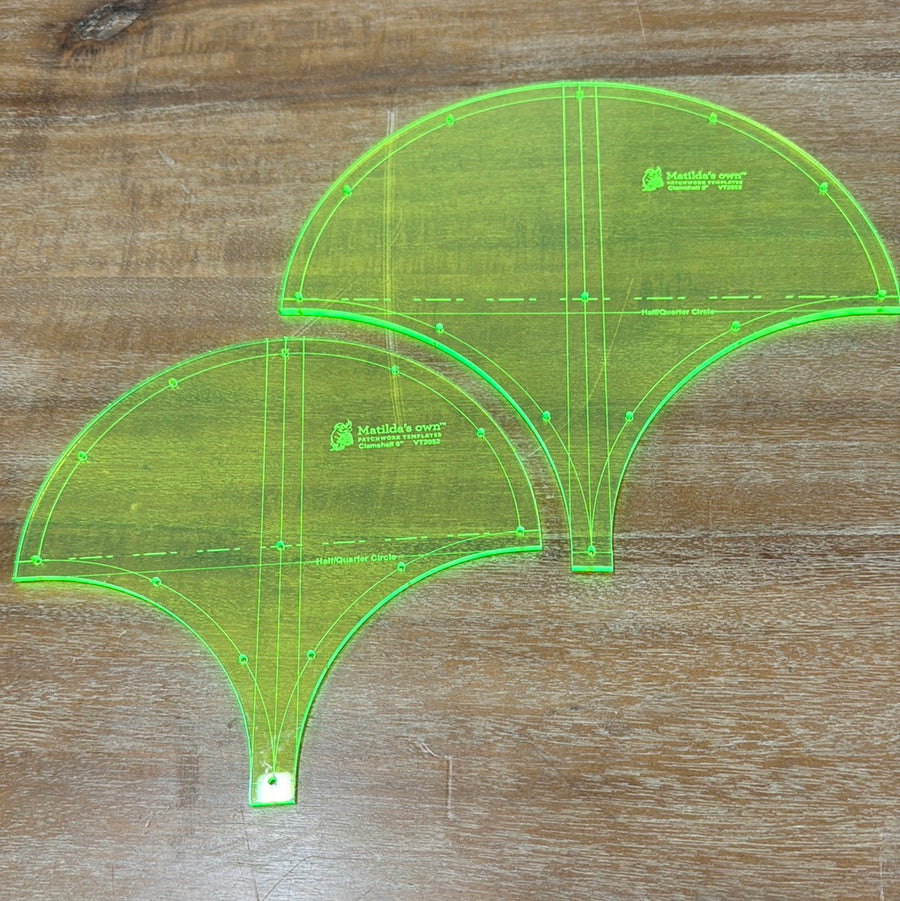 Matilda's Own: Clamshell Acrylic Template Set 6
