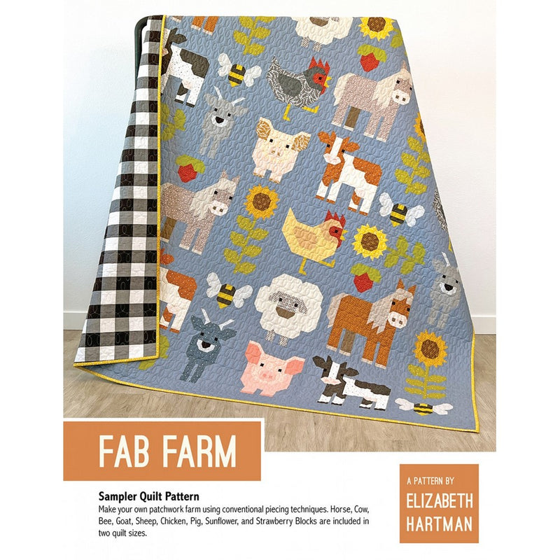 Elizabeth Hartman: Fab Farm Quilt Pattern