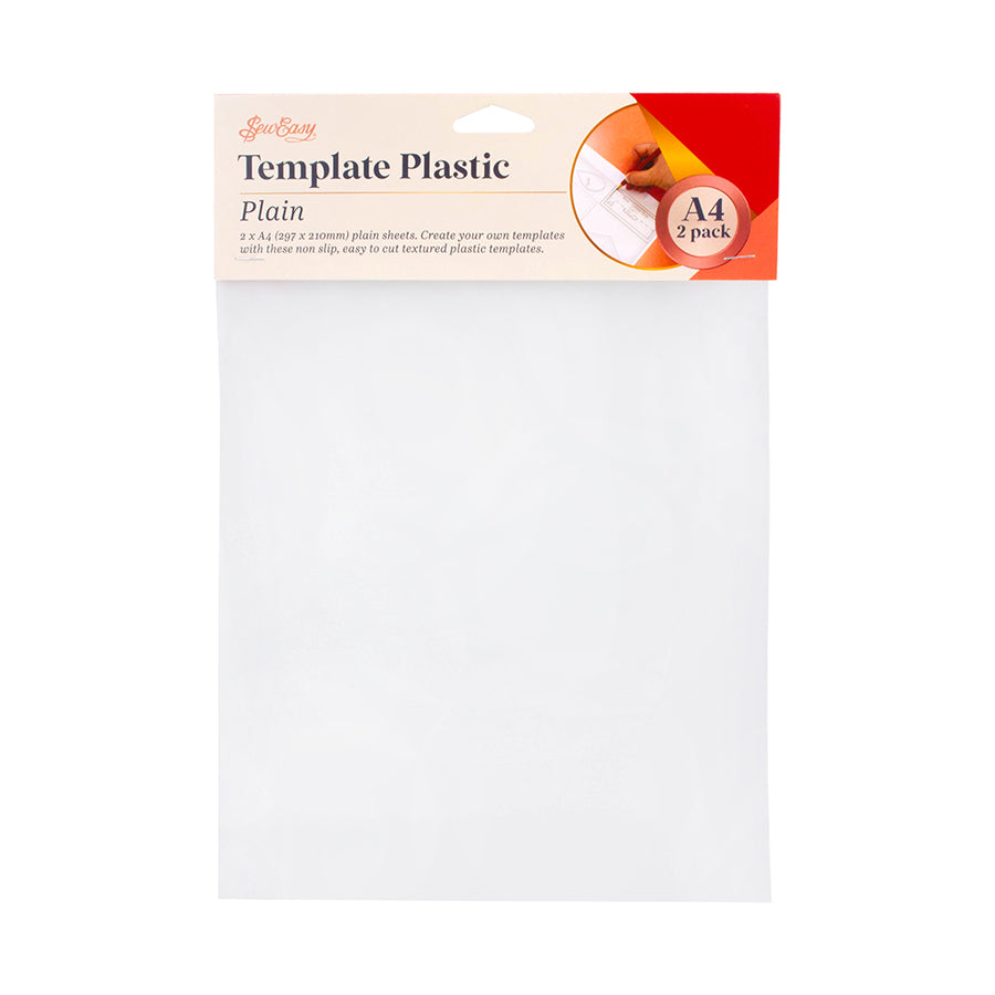 Sew Easy Template Plastic Sheets 2 pcs