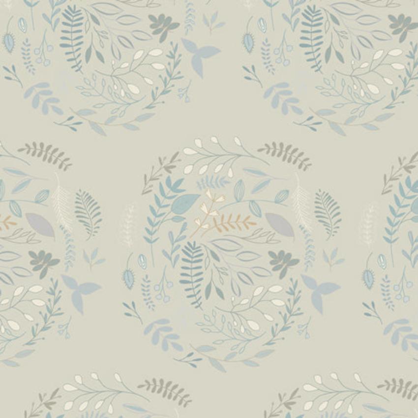 Art Gallery Fabrics: Serenity Fusion - Wreathed FUS-SE-2103