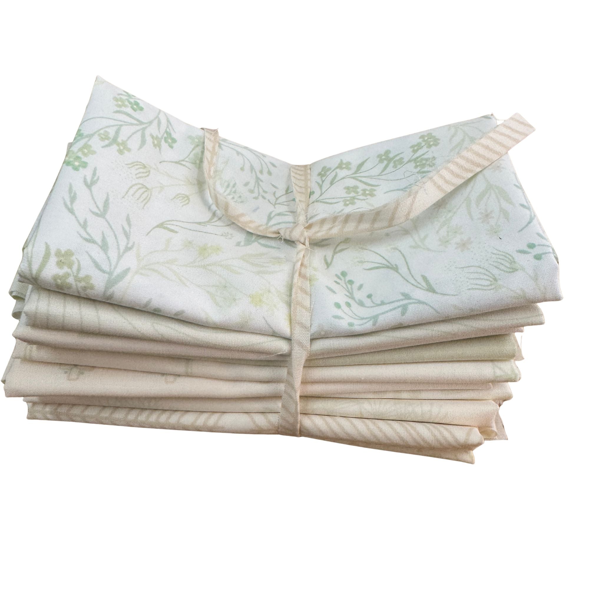 Fat Eighth Bundle: Fusion Vert Art Gallery Fabrics 10pcs