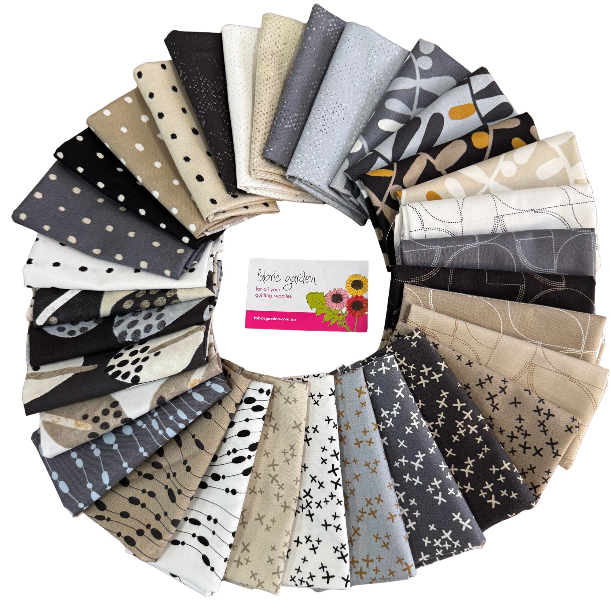 Fat Eighth Bundle: Mira By Zen Chic MODA 32 pcs