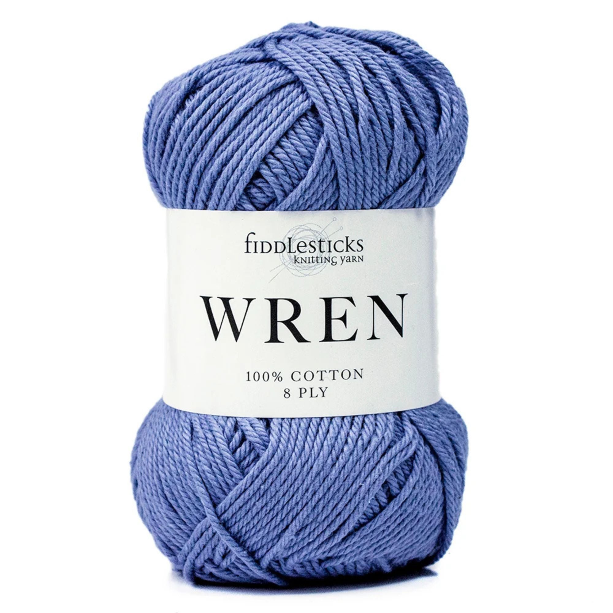 Fiddlesticks Wren Cotton 8 Ply 100% Cotton Yarn