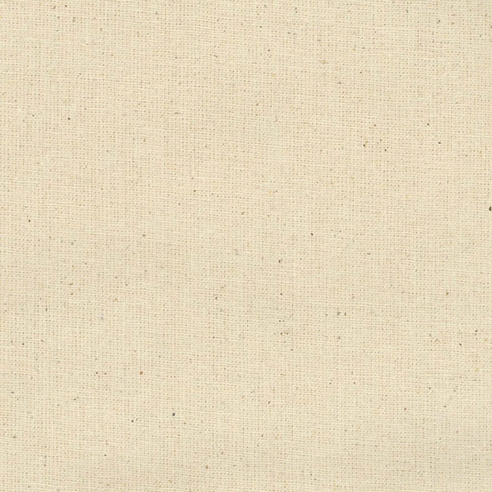 Calico 100% Triple S unbleached calendered Cotton 120cm wide