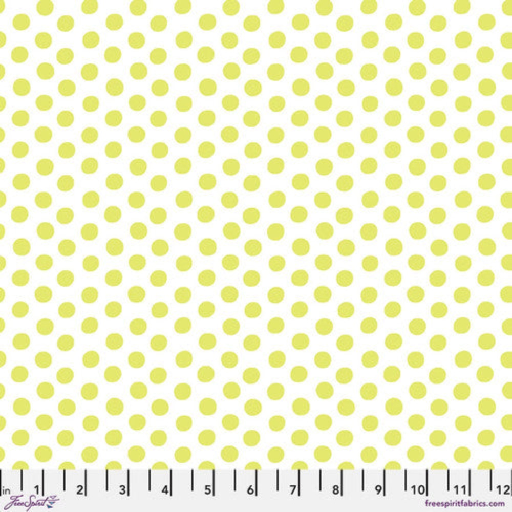 Kaffe Fassett: Spots, Sprout on white background GP70-SPROUT