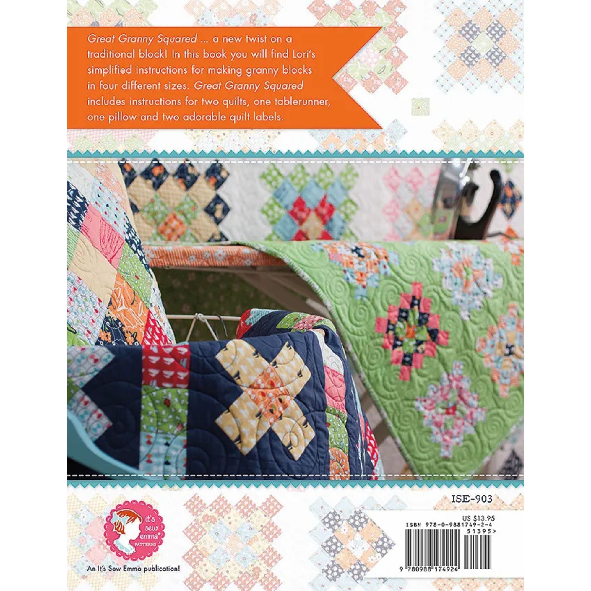 Great Granny Squared Book Lori Holt of Bee in my Bonnet ISE-903