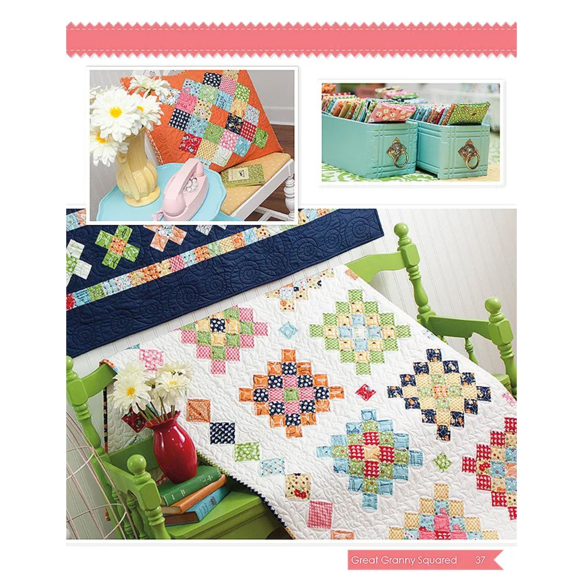 Great Granny Squared Book Lori Holt of Bee in my Bonnet ISE-903