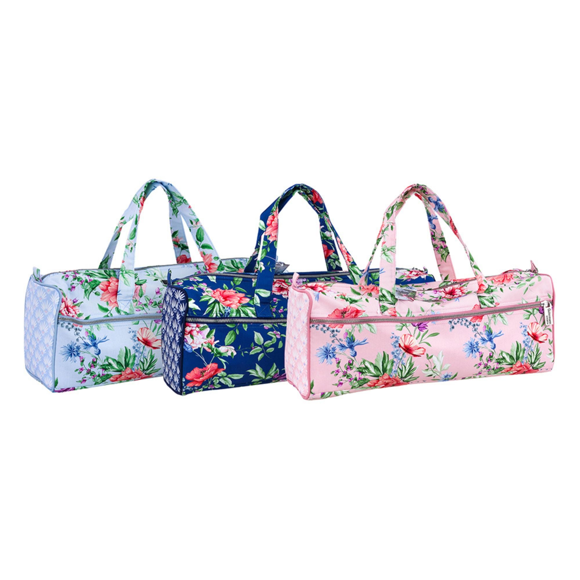 Gutermann x Birch Blooms Knitting Storage Bag 45 x 14.5 x 17cm