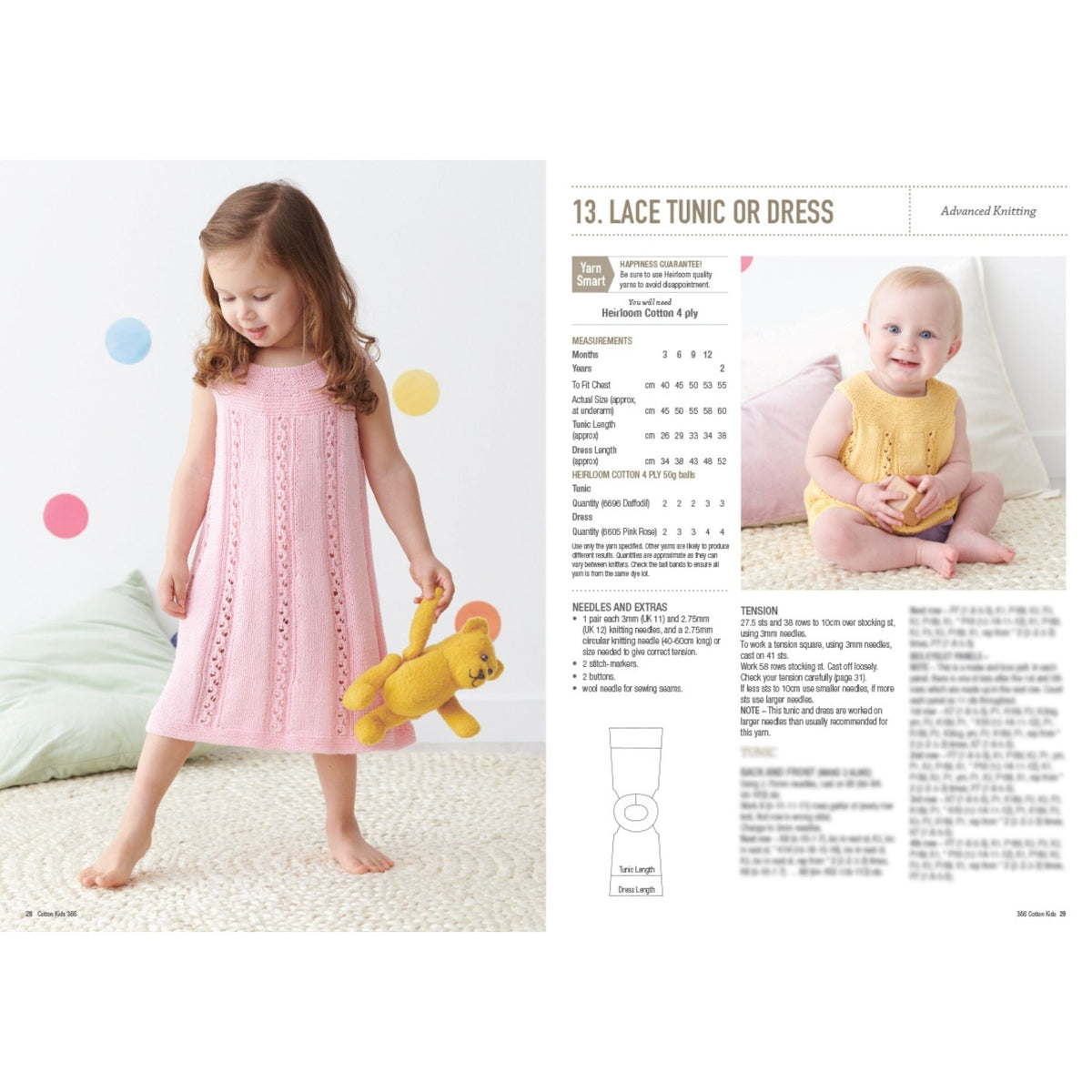 Heirloom: Cotton Kids Knitting Patterns 366