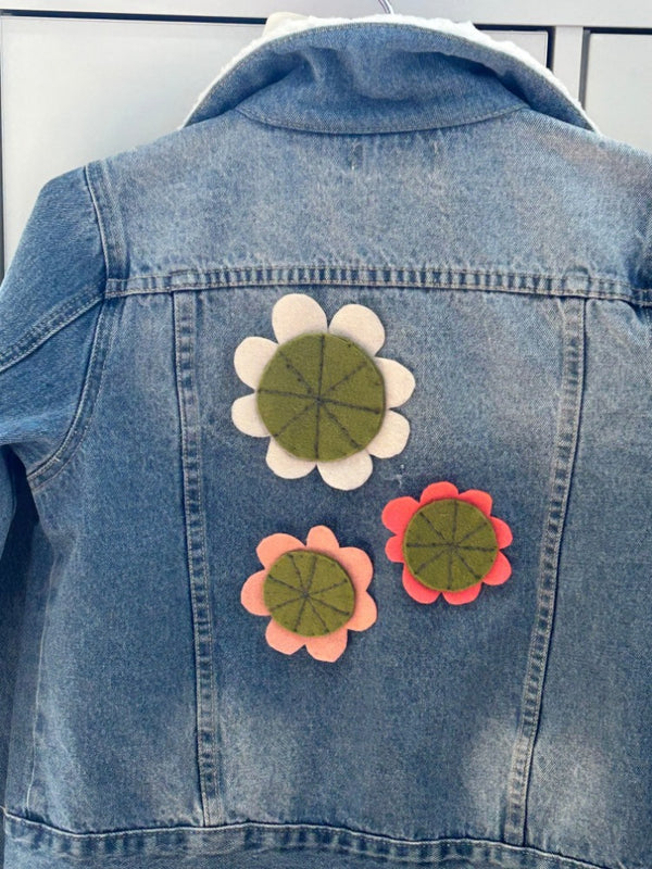 Kids Sewing Class | School Holidays | Embellish your Clothing with Flower Art