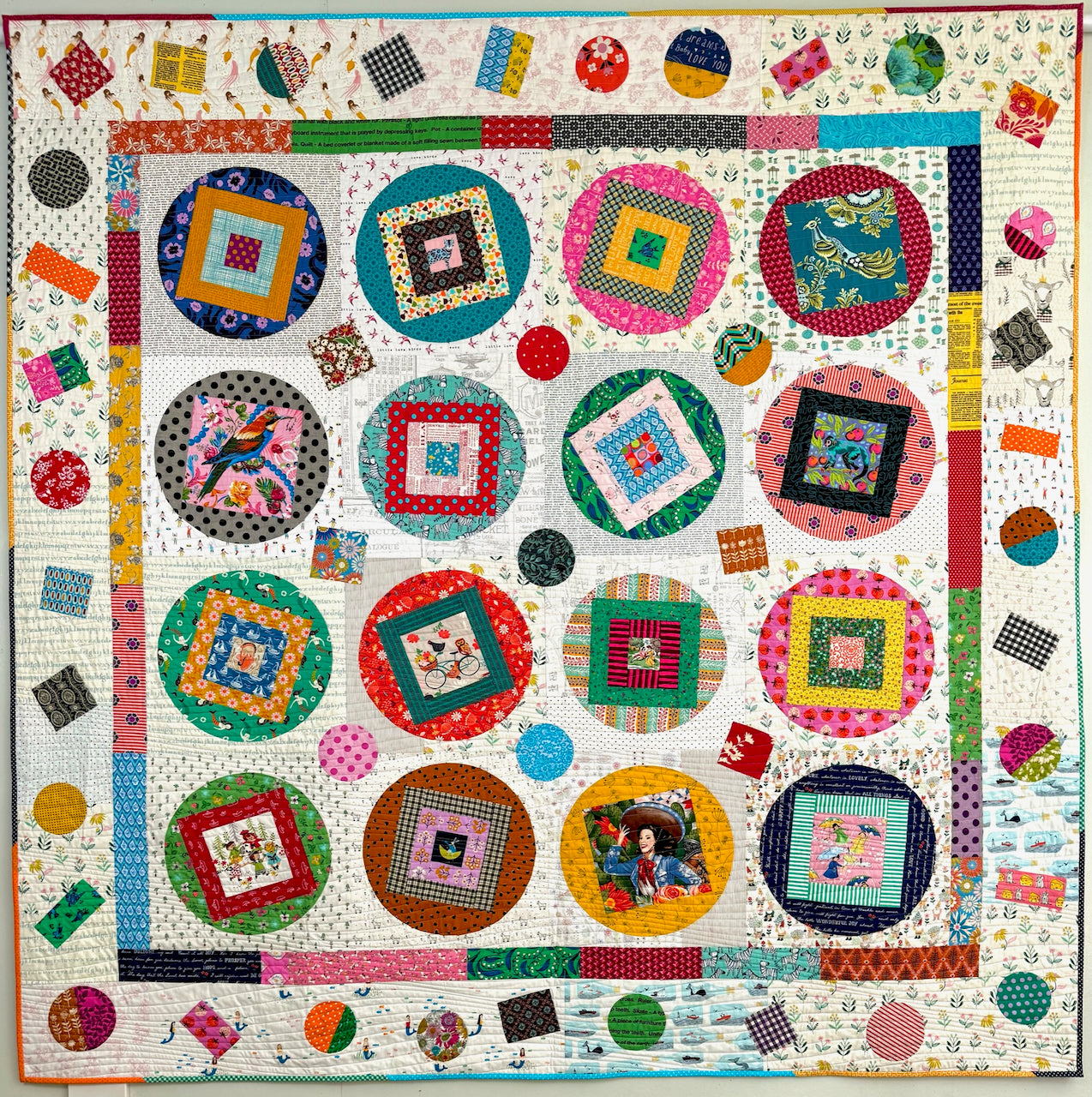 Rachaeldaisy Designs: Circle Boxes Quilt Pattern