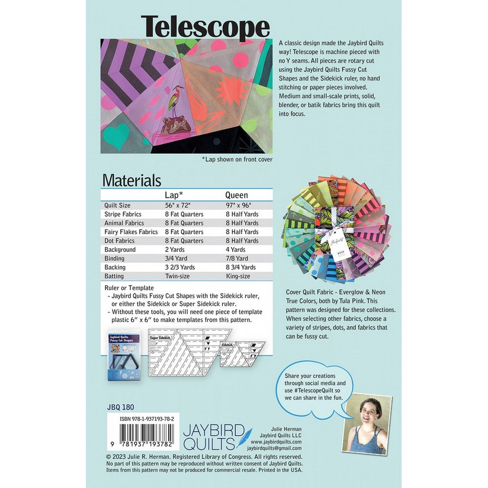 JayBird Quilts Pattern Telescope