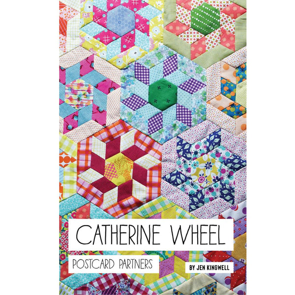 Jen Kingwell Designs: Catherine Wheel Postcard Partner