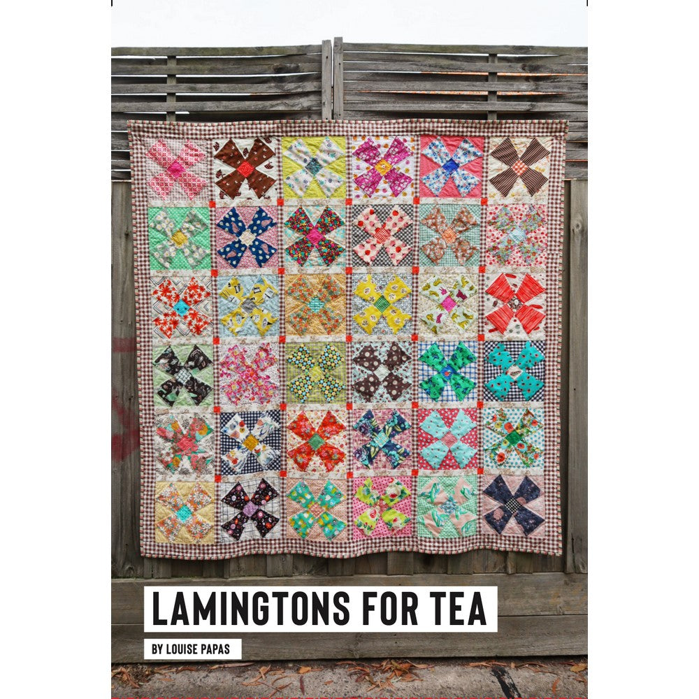 Louise Papas: Lamingtons for Tea Quilt Pattern