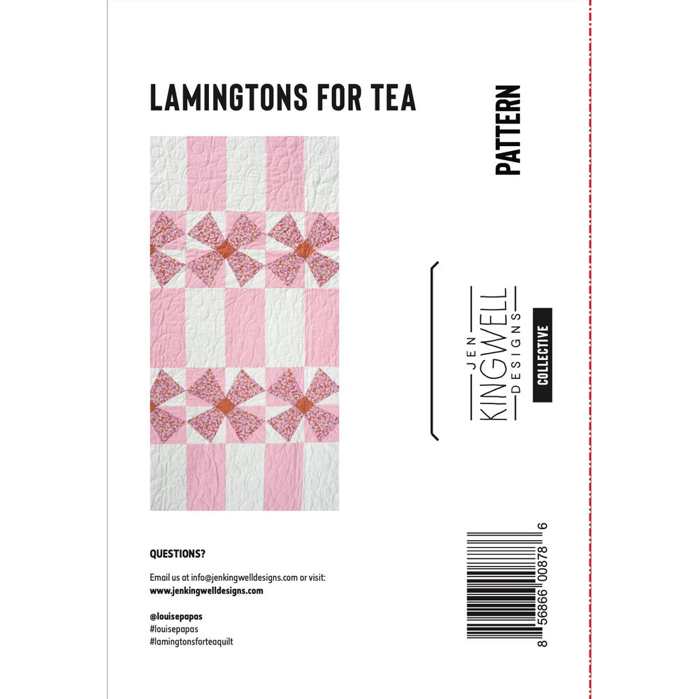 Louise Papas: Lamingtons for Tea Quilt Pattern