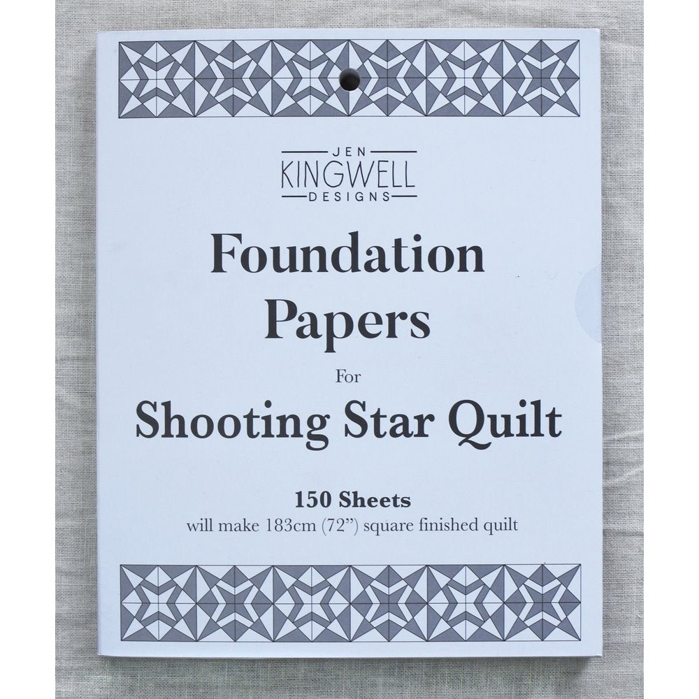 Jen Kingwell Designs: Shooting Star Quilt Foundation Papers