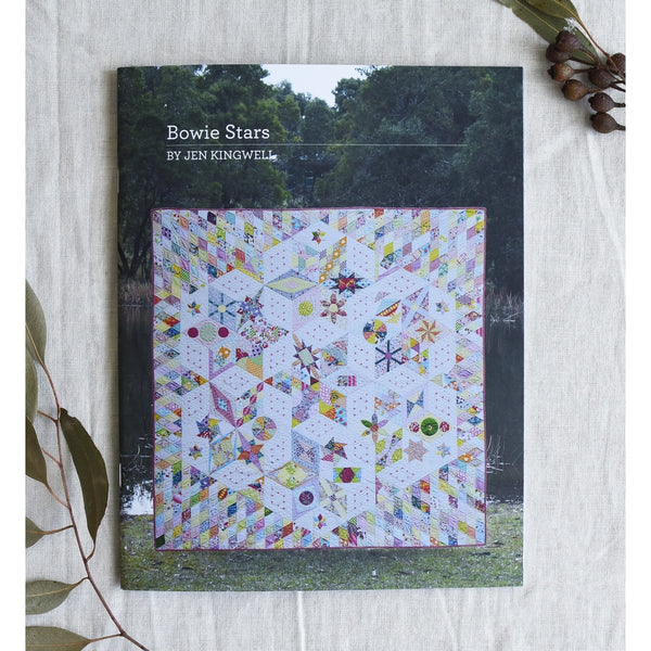 Jen Kingwell Quilt Pattern: Bowie Stars Booklet