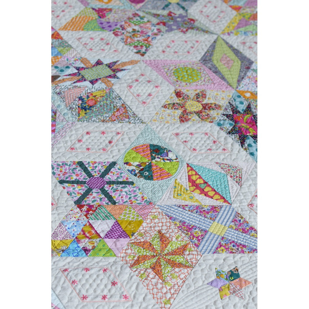 Jen Kingwell Quilt Pattern: Bowie Stars Booklet