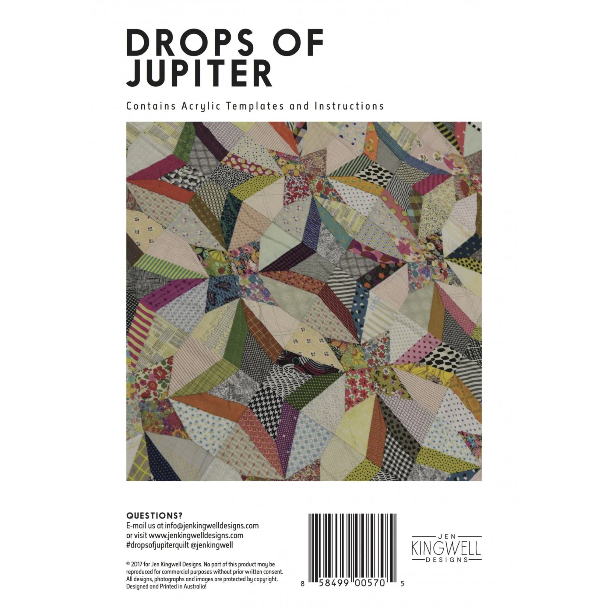 Jen Kingwell Designs: Drops of Jupiter Tempter