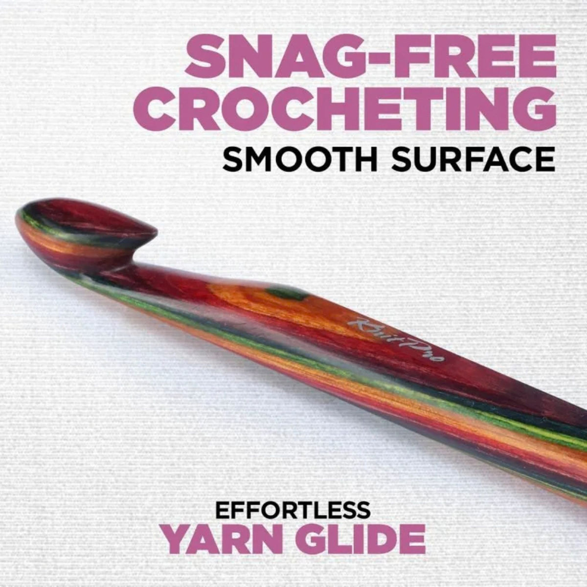 KnitPro Afghan / Tunisian Single Ended Symfonie 2 Crochet Hook