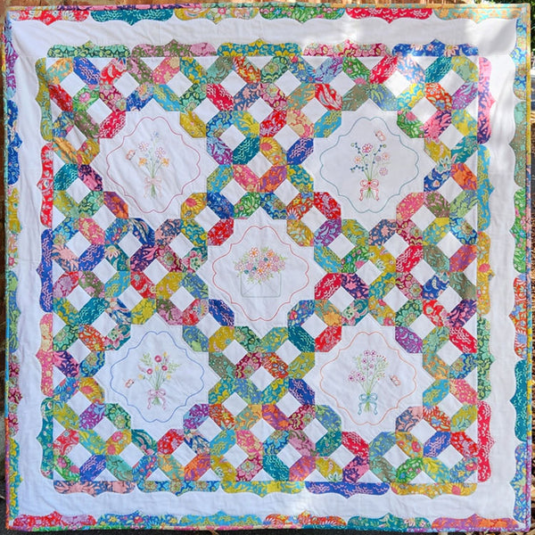 Block of the Month - Posie by Lilabelle Lane Designs - 7 Months
