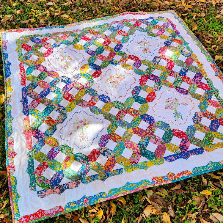 Block of the Month - Posie by Lilabelle Lane Designs - 7 Months