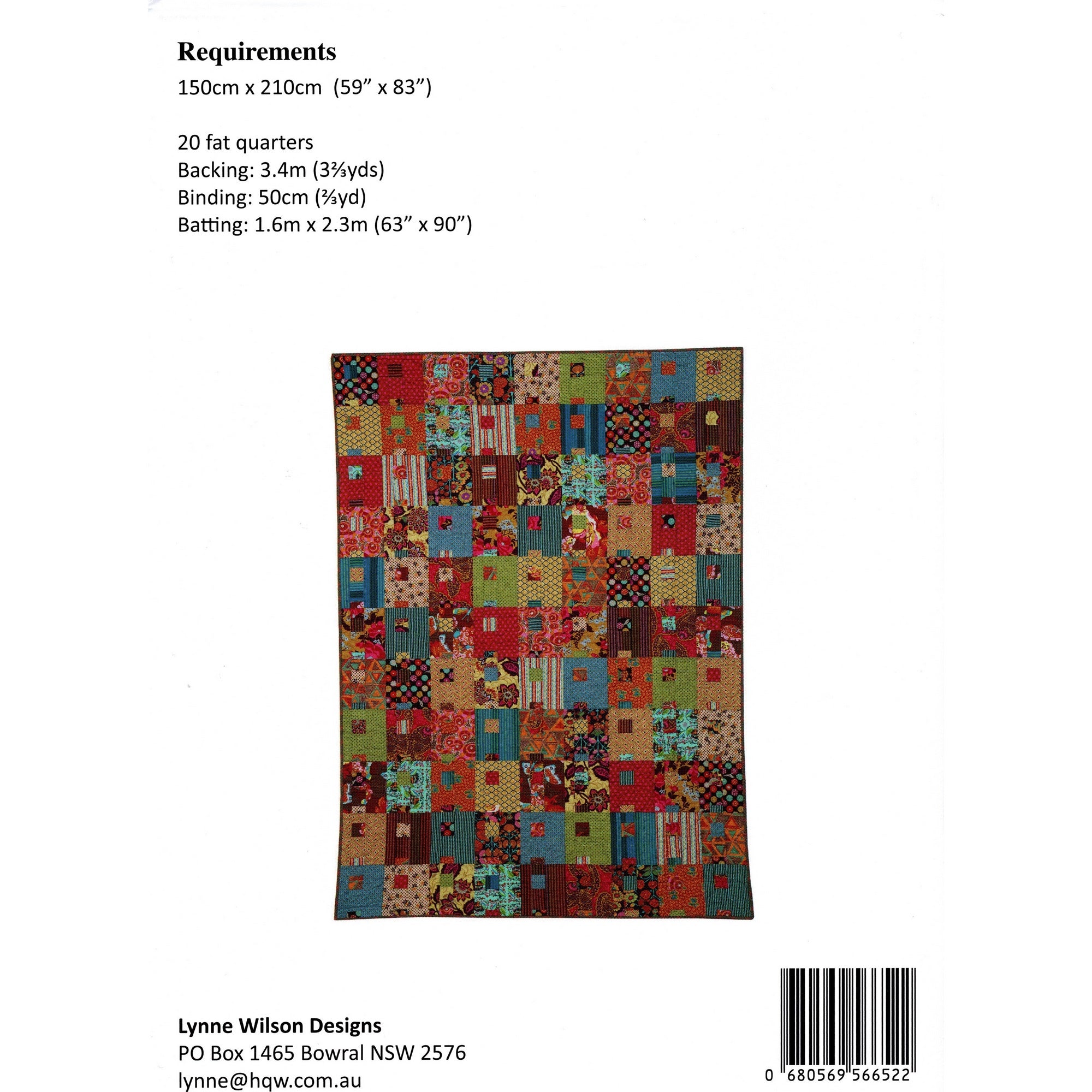 Lynne Wilson Designs - Steppin Out Quilt Pattern ML