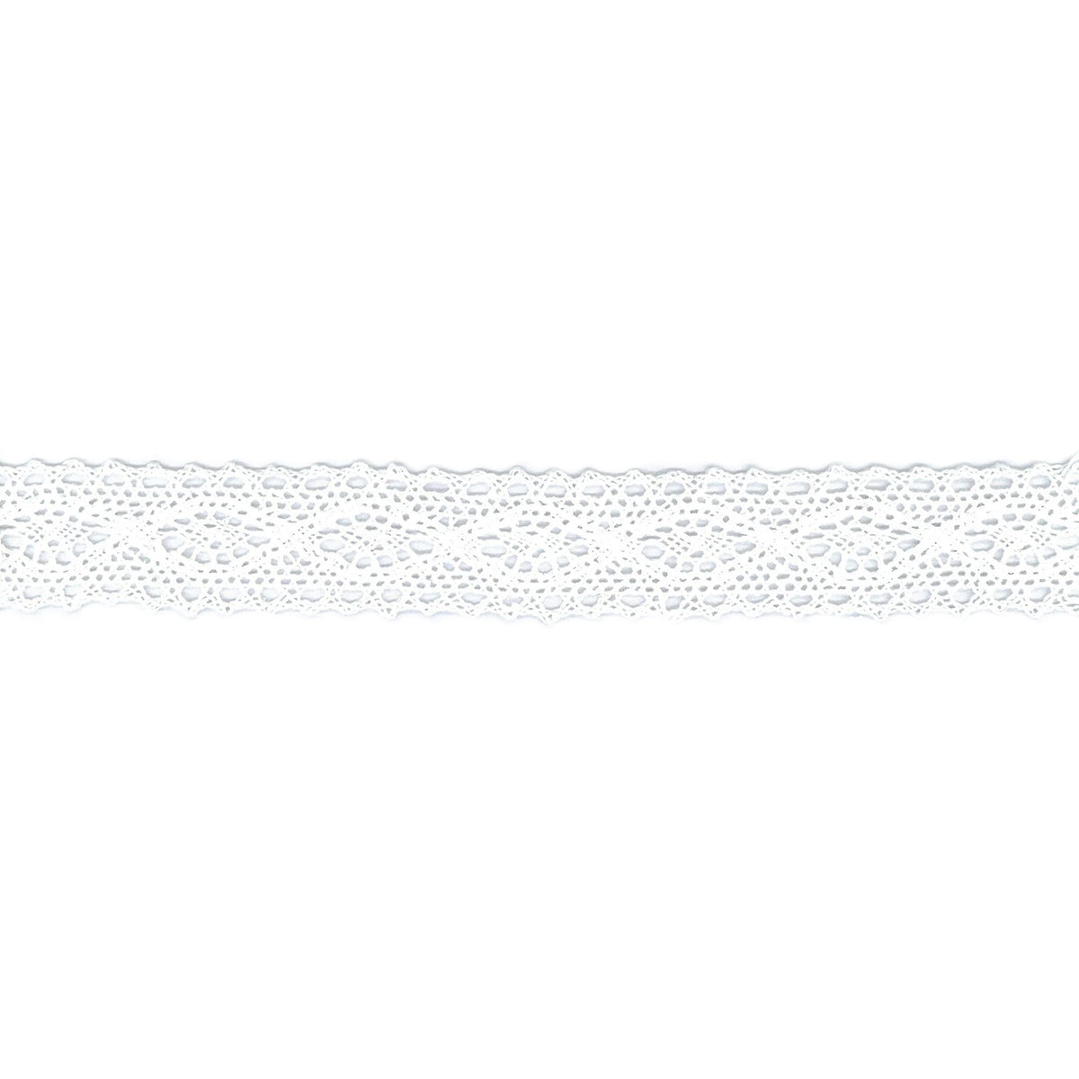 Lace Cluny 30mm x 2.74 metres SK0010 WHITE