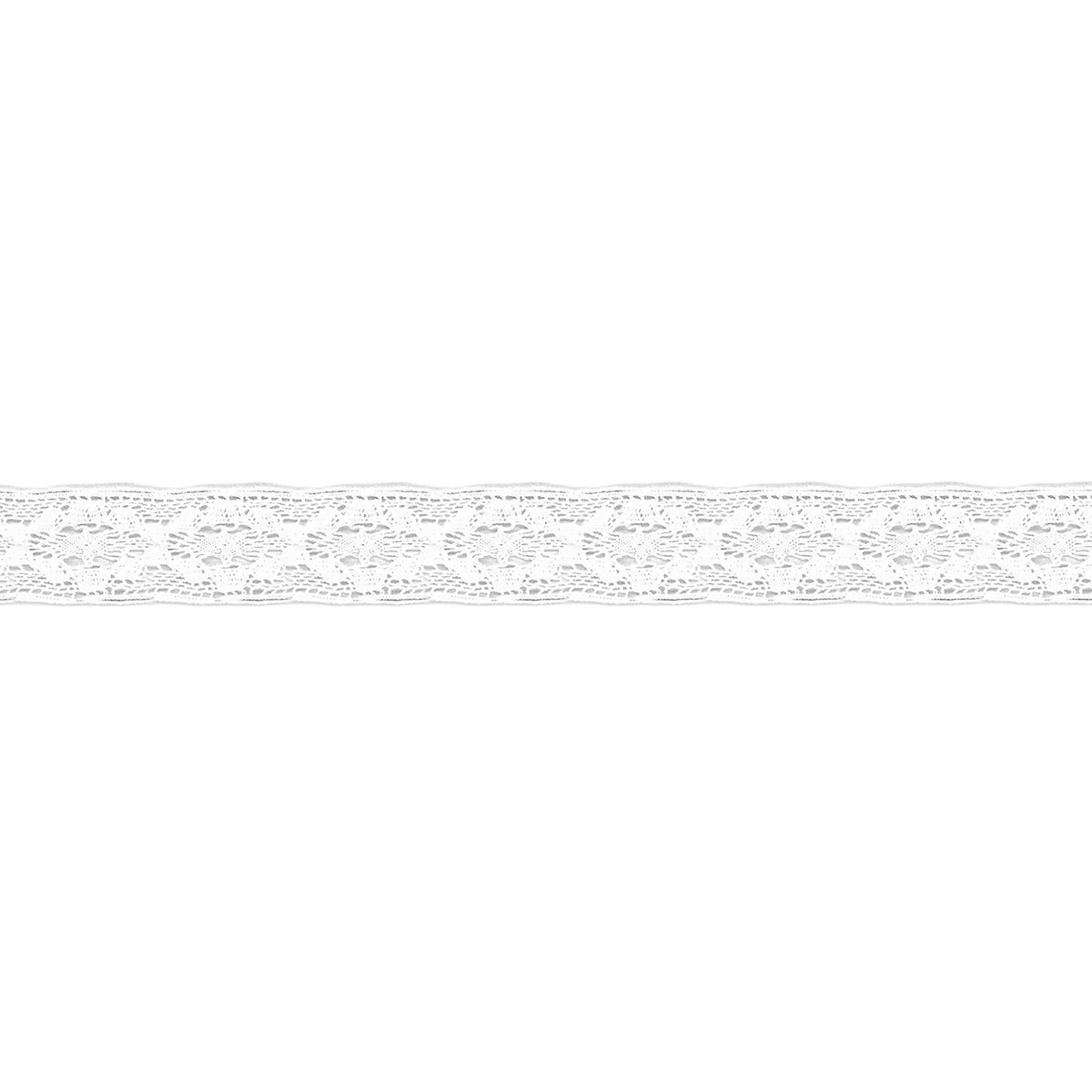Lace Cluny 30mm x 2.74 metres SK0016 WHITE