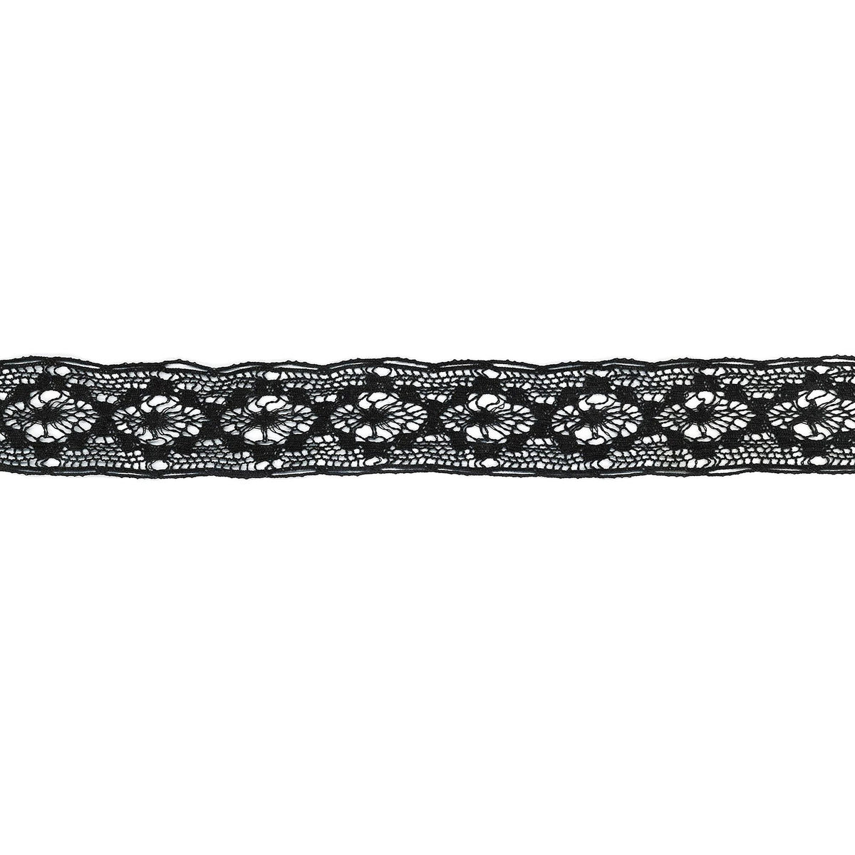 Lace Cluny 30mm x 2.74 metres SK0016 BLACK