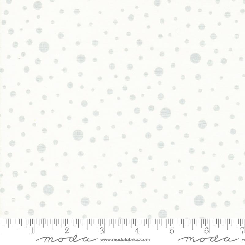 Holly Taylor - Silhouettes Northwoods Multi Dots in Cream from Moda Fabrics 6935 16