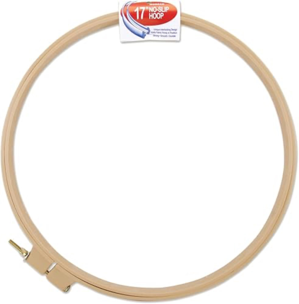 thumbnail image 2 of Morgan Products 10-Inch No-Slip Embroidery Hoop - Plastic Craft Hoop With Secure Grip 2 of 5
