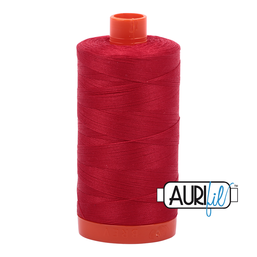 Aurifil Cotton Mako 2250 Red Thread Ne 50 1300m