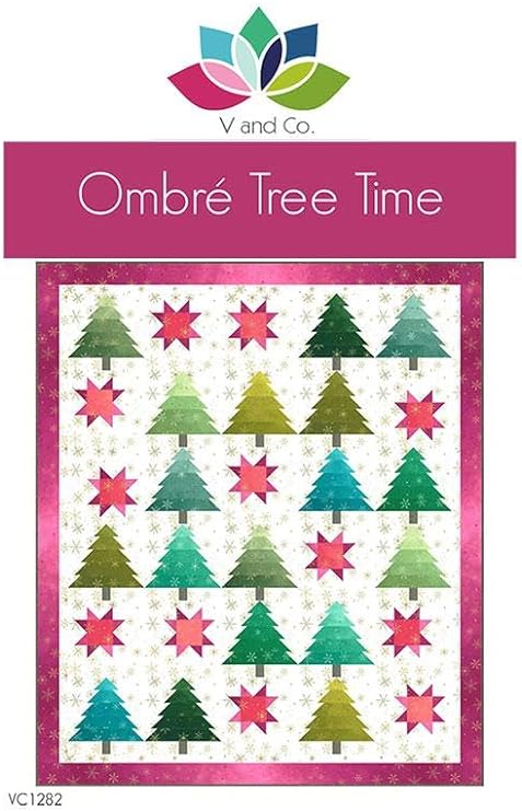 MODA Ombre Flurries Metallic Tree Time Kit KIT 10874