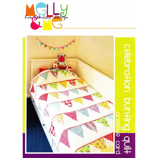 Melly and Me Pattern: Celebration Bunting Quilt