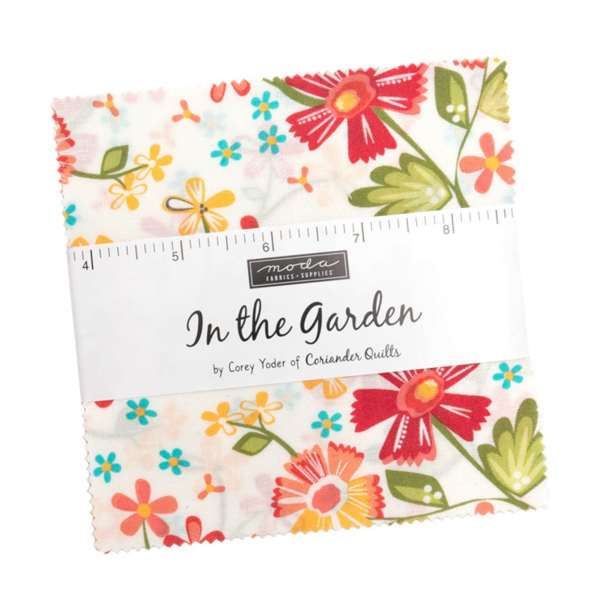 MODA Charm Square: In the Garden by Corey Yoder 29230 PP