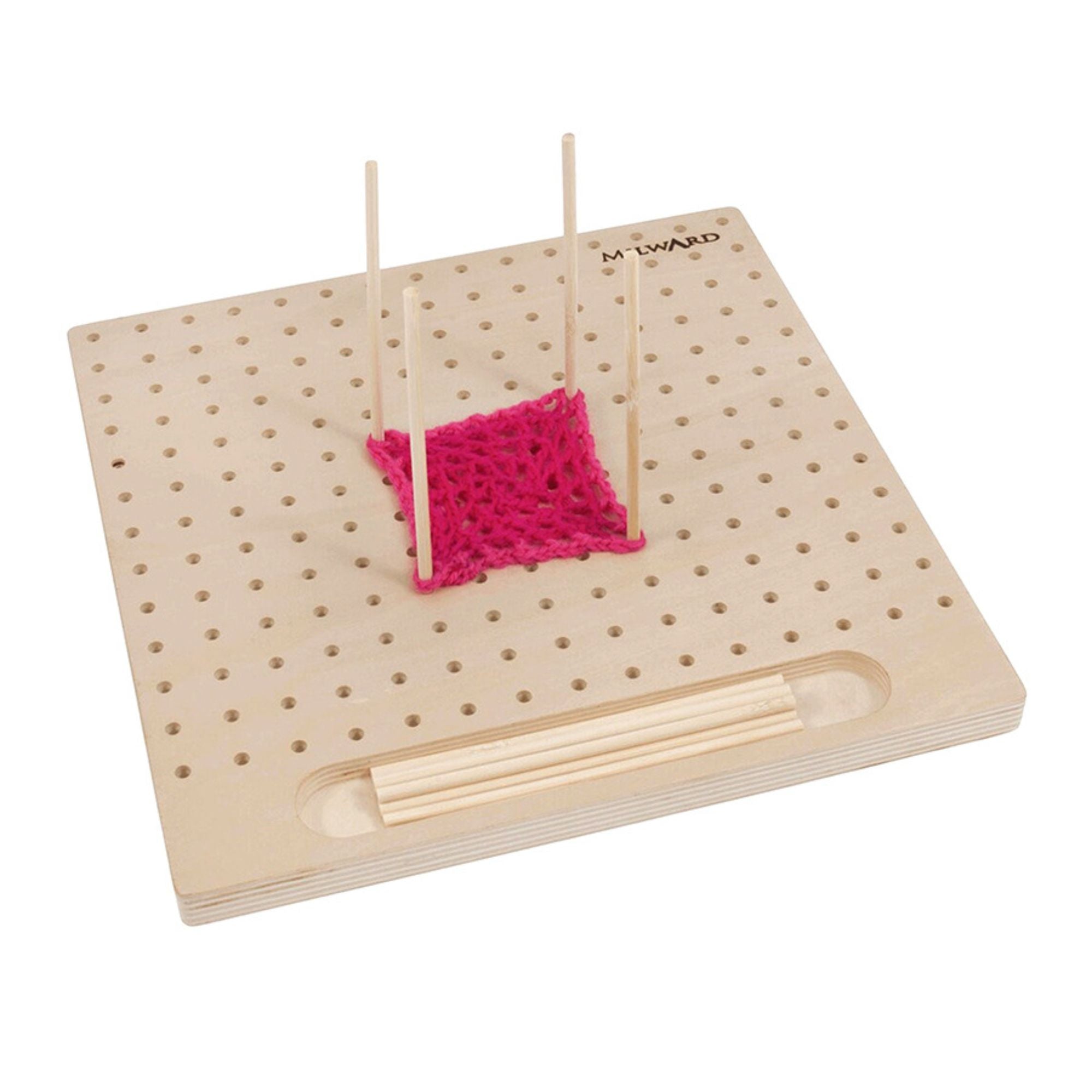 Milward Plywood Blocking Board with 12 Pins (2 x 30 x 30cm)&nbsp;